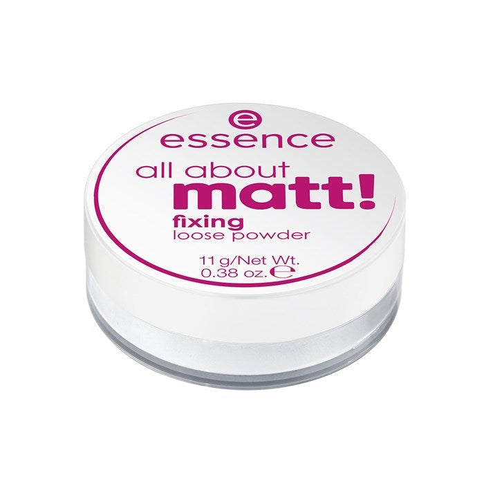 All about matt! Fixing loose powder