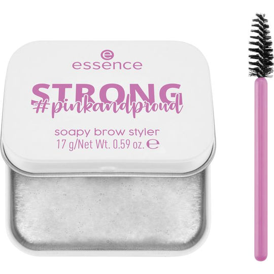 STRONG soapy brow style